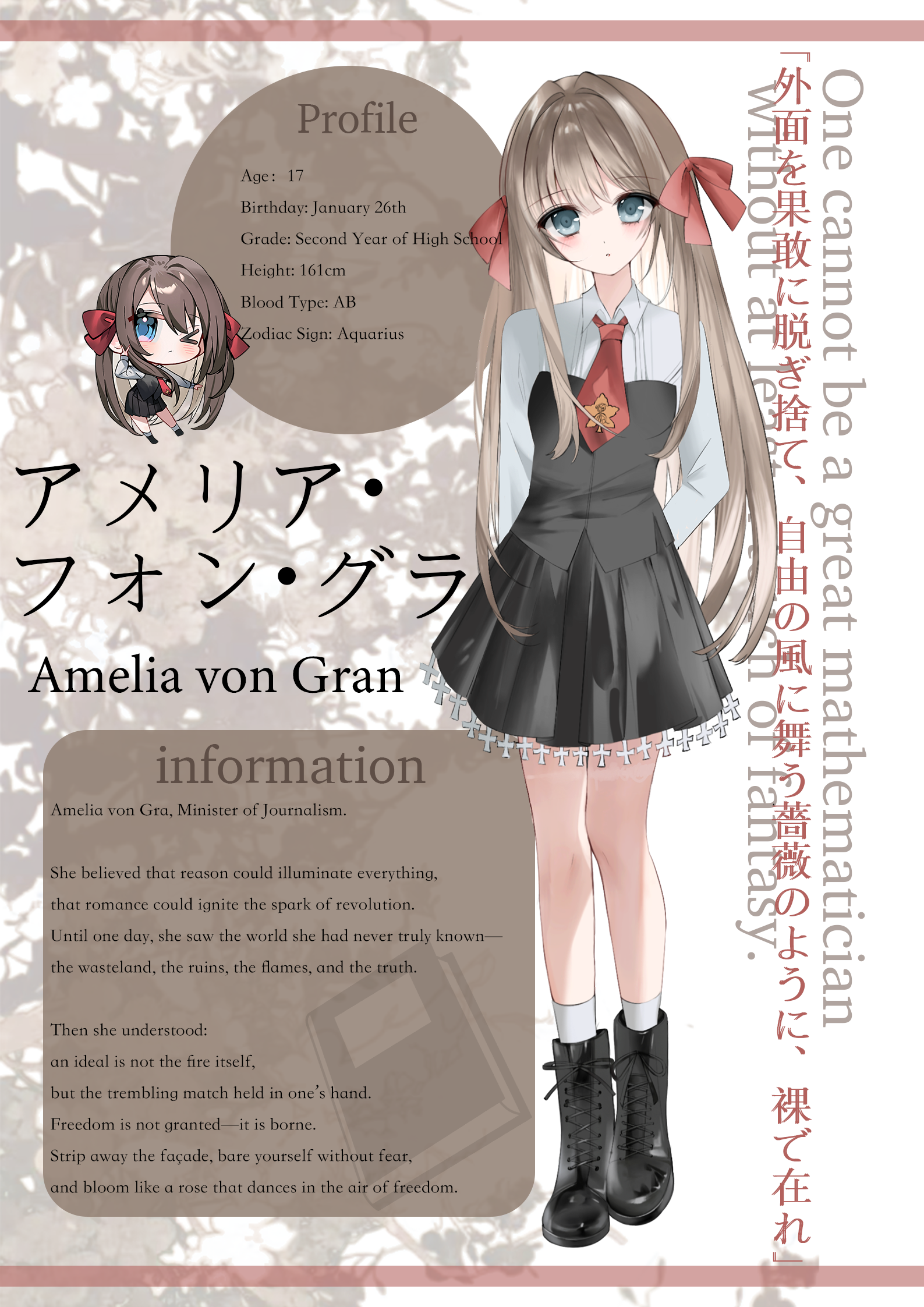 Amelia von Gra Poster